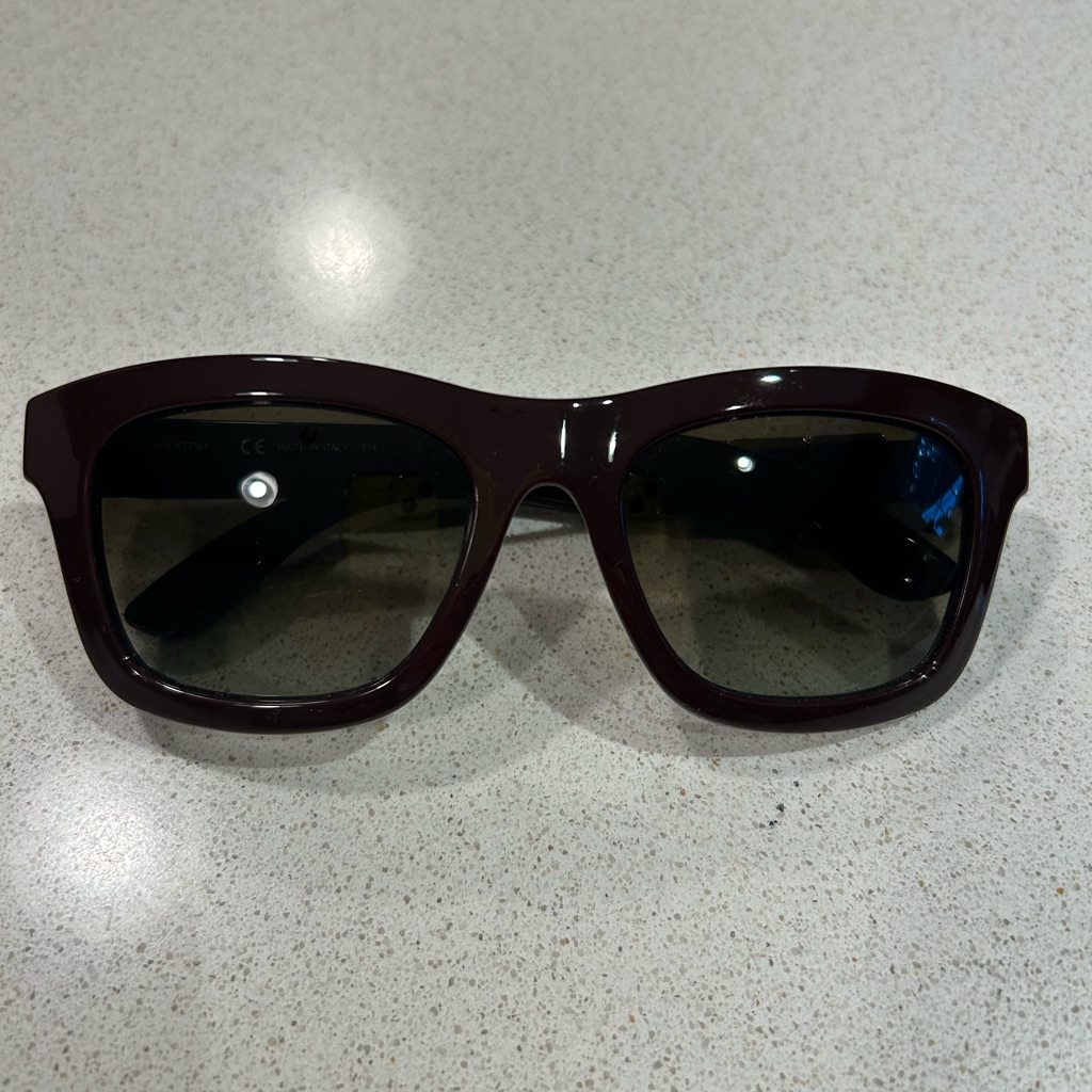 Valentino Absolute Rouge Rockstud Sunglasses